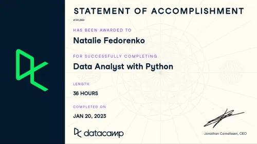 Fedorenko Data Camp Python 2